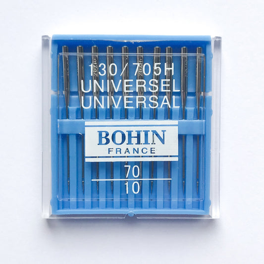 Aiguilles machine à coudre Bohin UNIVERSEL 70 (boîte de 10)