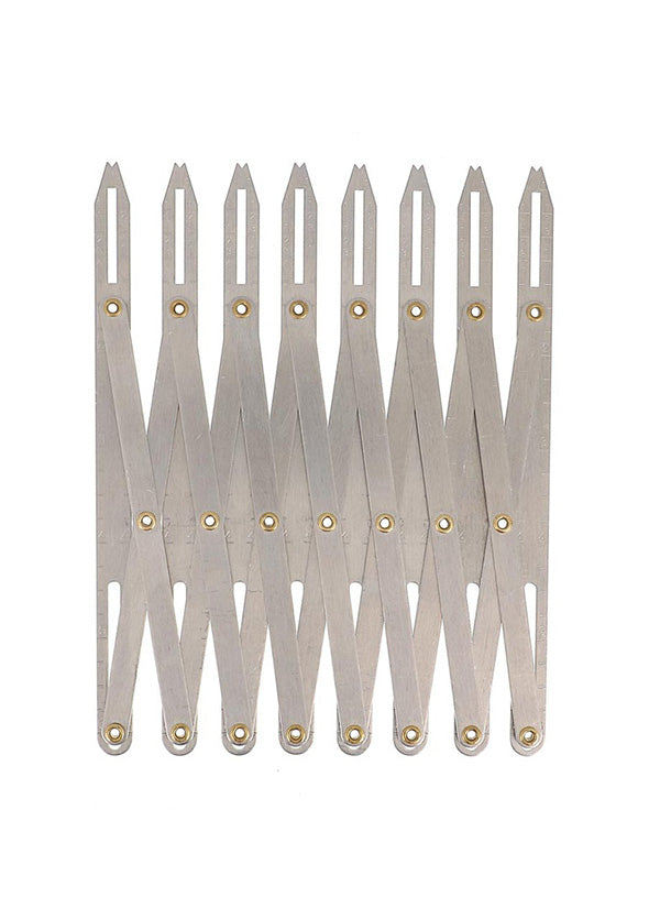 Règle de mesure extensible pour boutonnières en aluminium Bohin