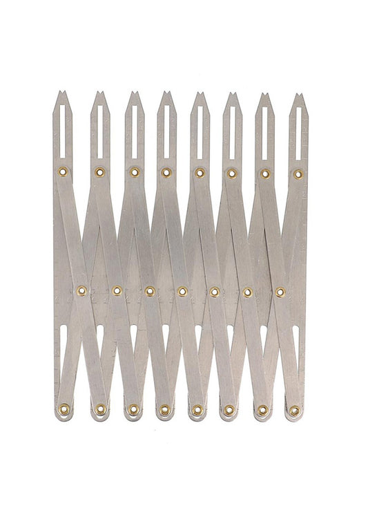 Règle de mesure extensible pour boutonnières en aluminium Bohin