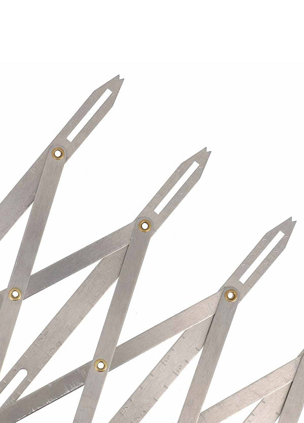 Règle de mesure extensible pour boutonnières en aluminium Bohin