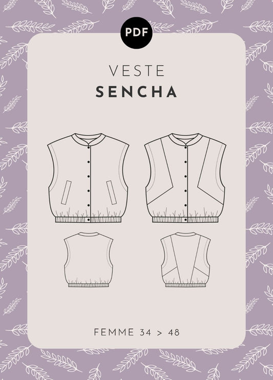 Patron Veste Sencha (34>48)