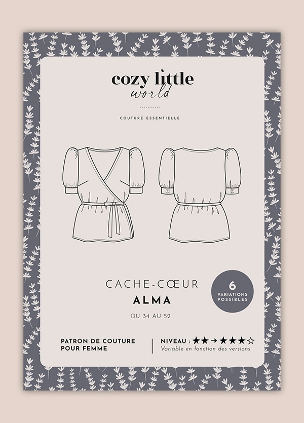 Cache-coeur Alma-patron de couture-Cozy Little World